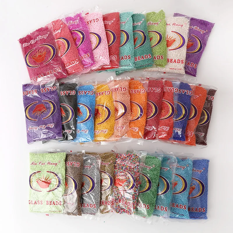 new colorful glass 2mm 3mm 4mm seed beads bulk for jewelry making
