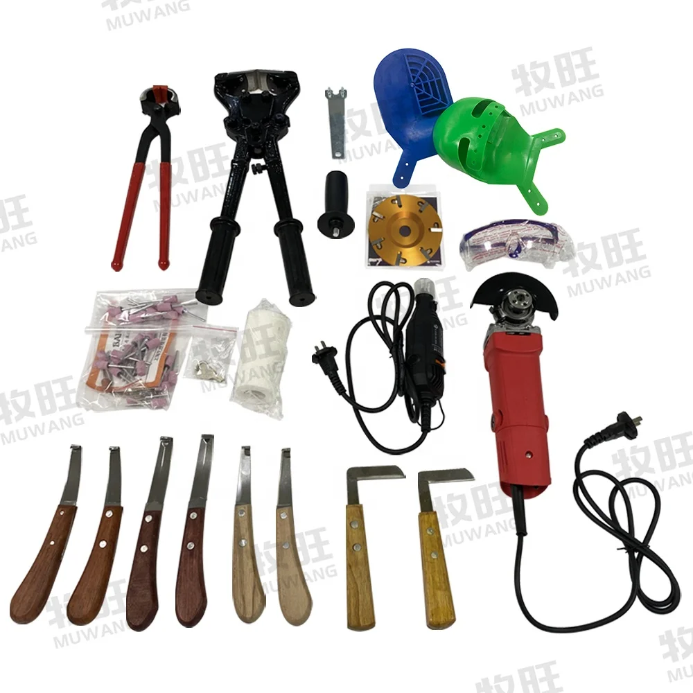 Veterinary Equipment Multi-function Cattle Horse Hooves Trimming Cow Hoof Cutter Knife Bull Hoof Trimming Tool Kits