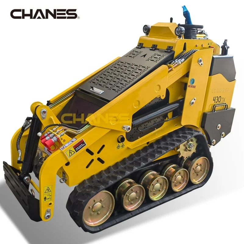 36 inch width Diesel Mini Skid Steer 900mm wide loader with EPA Engine Joystick Control Crawler Moving Type Mini Track Loader