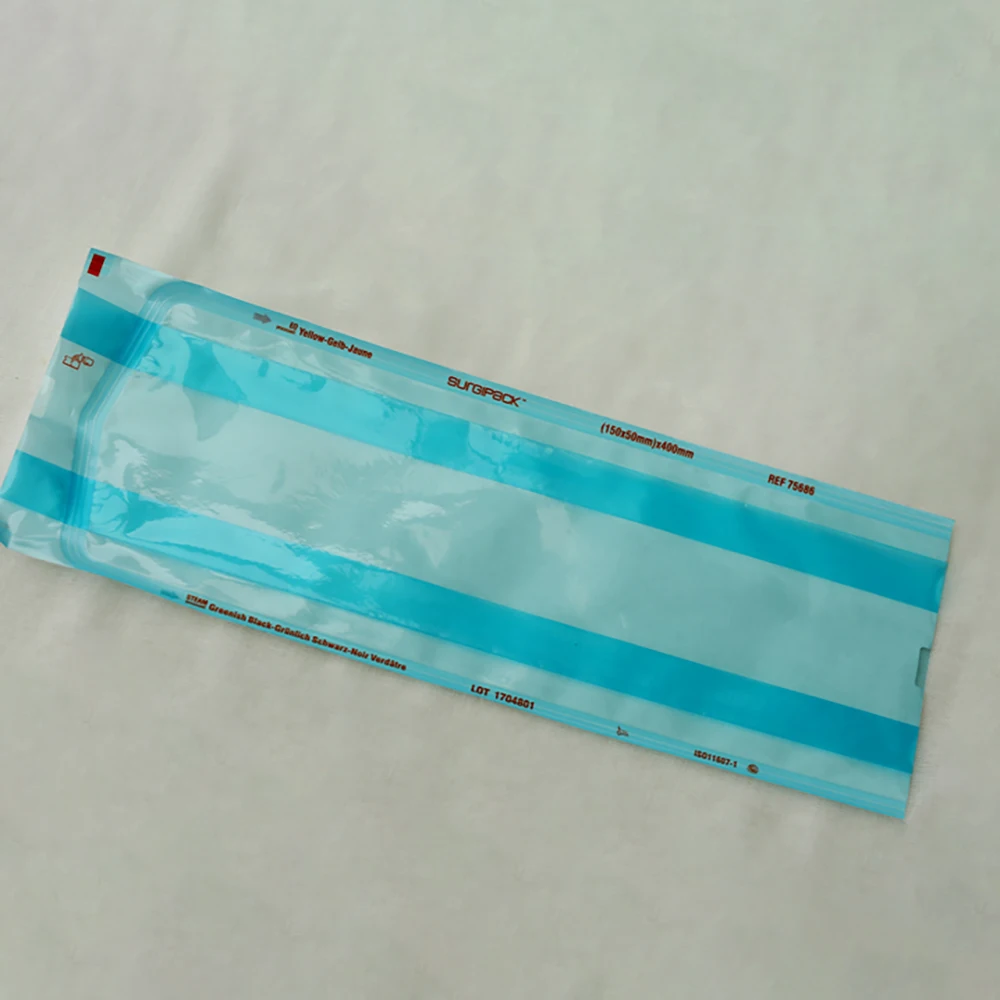 Sterilization Pouches for Dentist Tools Dental Tattoo Nail Self Seal Sterilization Flat Reel Pouch Sterilization Pouches Bags