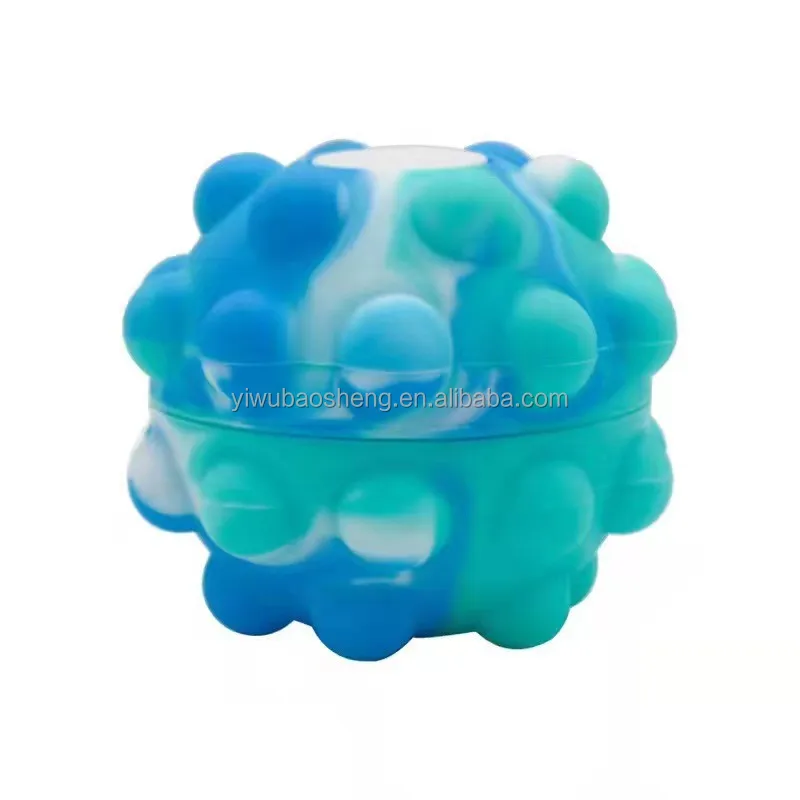 Hot Selling Silicone Spherical Push Bubble Sensory Toy Anti-stress Relax Fidget Autism Toy Decompression Toy
