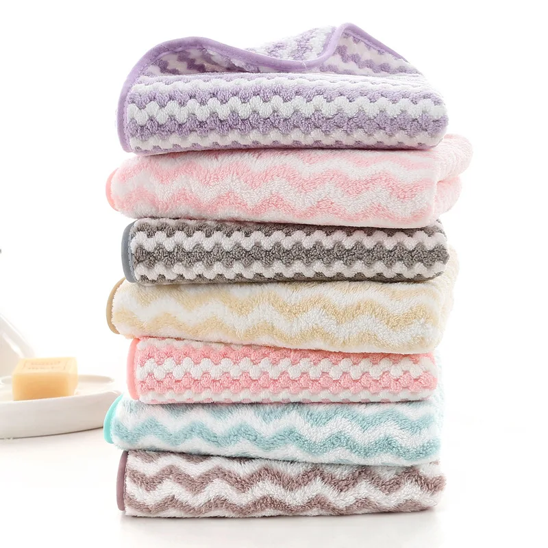 
 Полотенца для лица из микрофибры, белые  