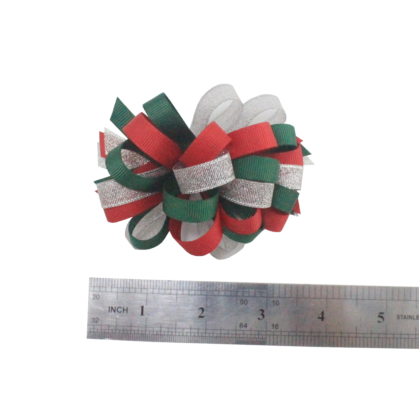 3 inch Christmas hair bows  colorful cute  hair clip  for girls
