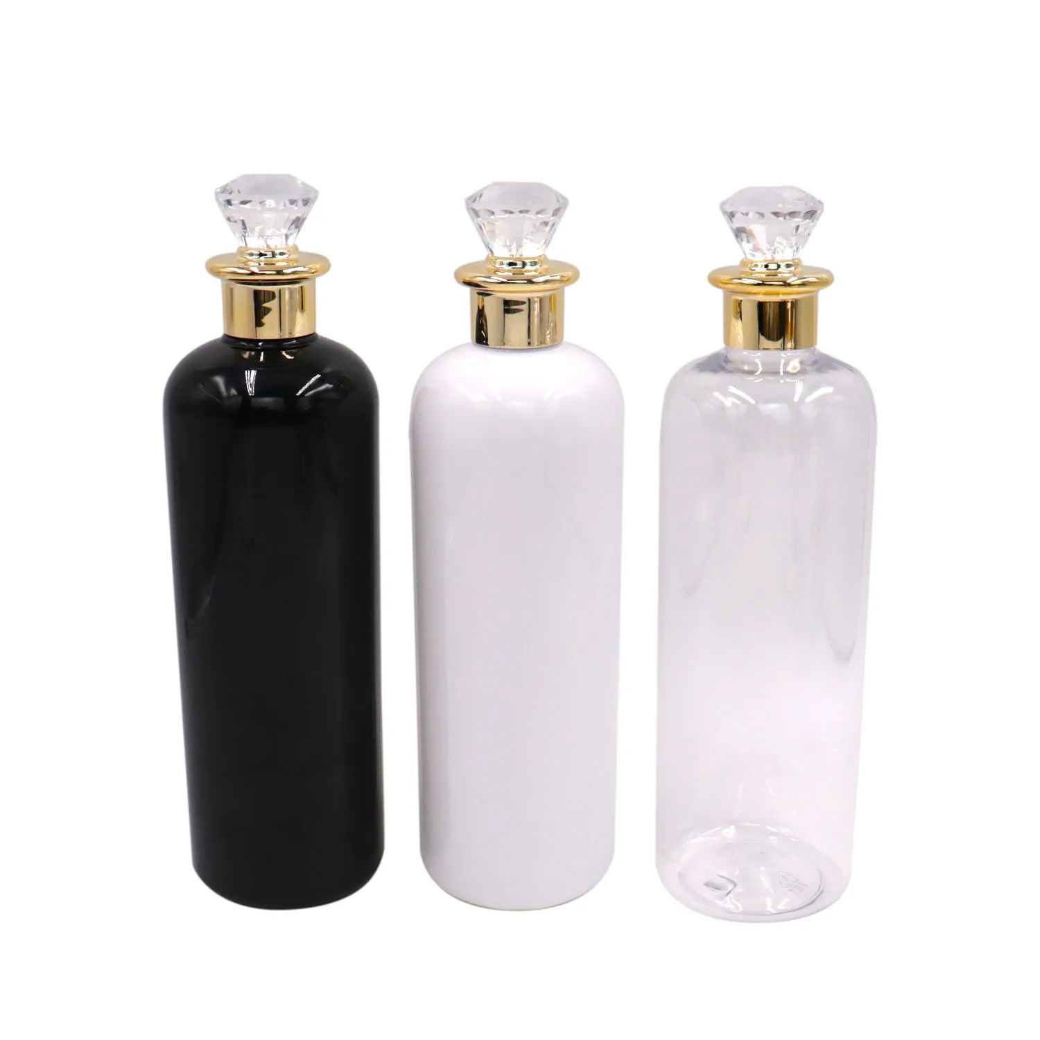 Customized empty hair conditioner shampoo packaging 150ml 250ml 300ml plastic cosmetic bottle with pump oil lotion cap