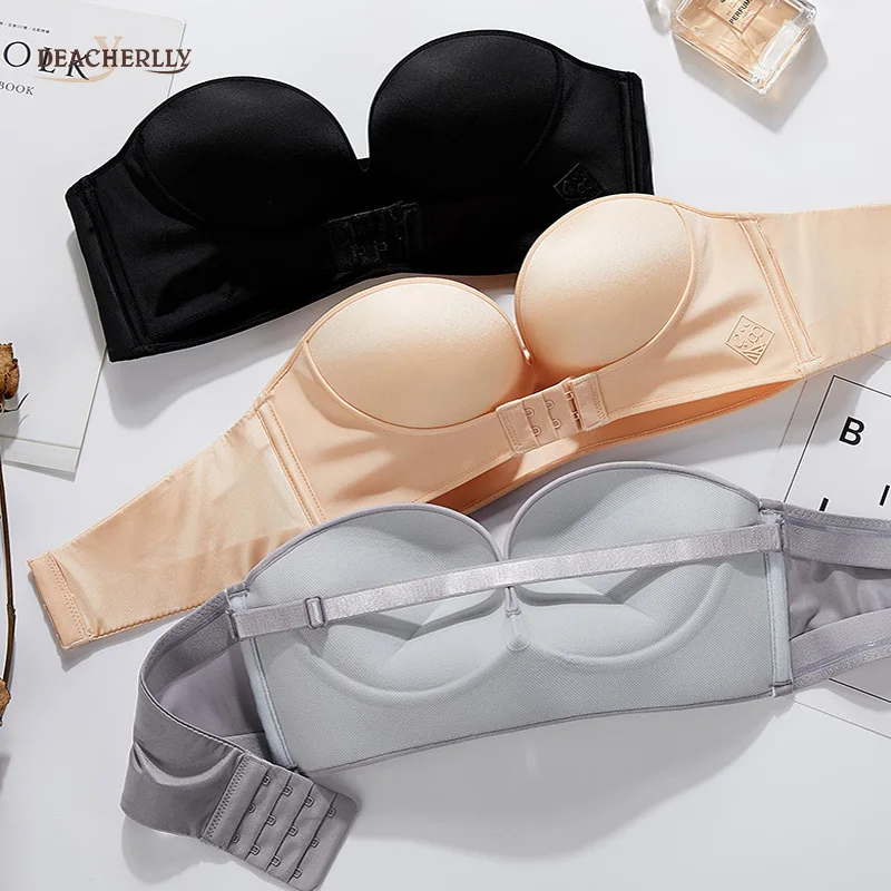 Sleek Seamless Lift Up Bras For Women No Underwire Strong Supportive brasier para mujer