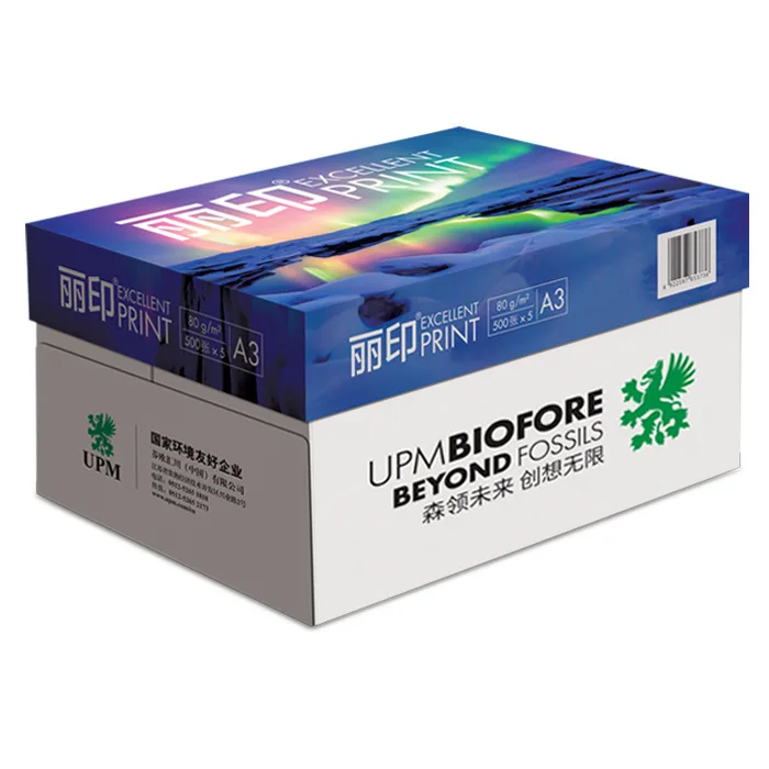 colored copy paper manufacturer 70GSM/80GSM A4 printing office copy paper