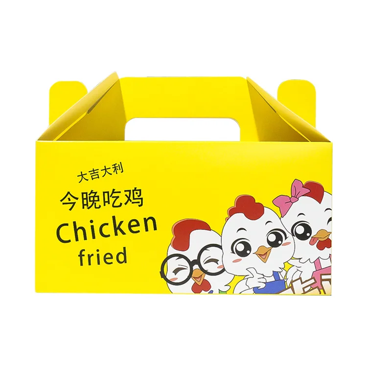 Wholesale Kfc Takeaway Fast Food Box Packaging For Fried Chicken French Fries Box Supplier