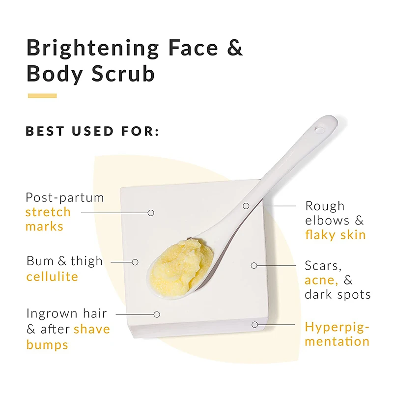Custom Hot Selling Salt Scrub Natural Body Sugar Scrub Exfoliate Skin Whitening Body Scrub