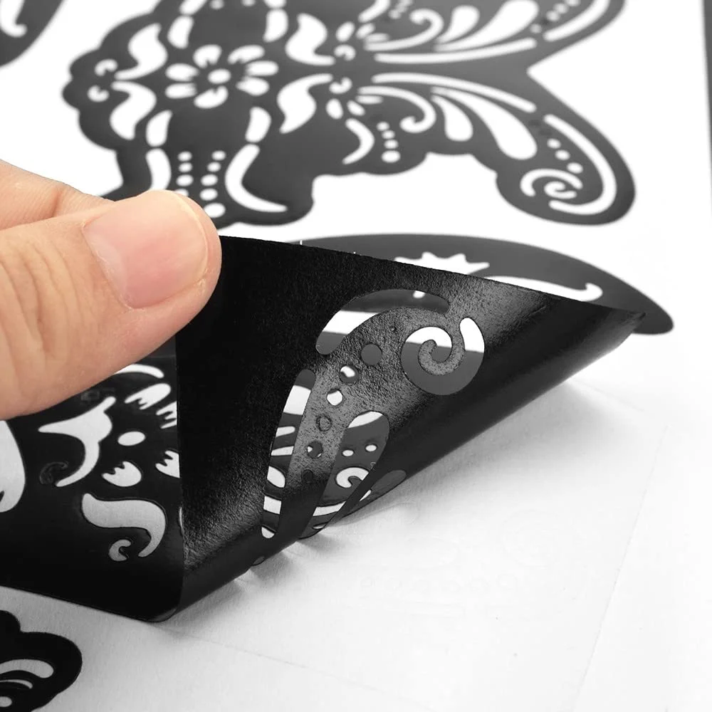 Hot Selling Hand Foot Arm Wrist Henna Painting India Stencil DIY Reusable India Henna Mehndi Feet Tattoo Henna Stencil Templates