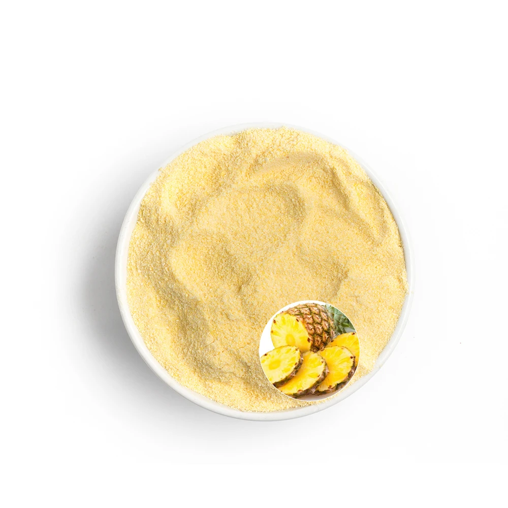 Pure Natural Pineapple Extract Bromelain Powder Plant Extract Real Instant Powder Drink Pineapple Instant Pineapple Powder