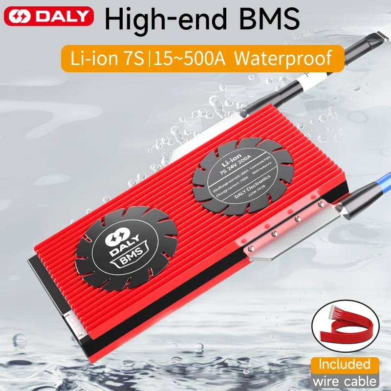 Daly BMS 48V 40ah Li-ion 13S with UART RS485 CAN BT communication used for Solar Light Scooter E-bike Battery Lifepo4 Balancer