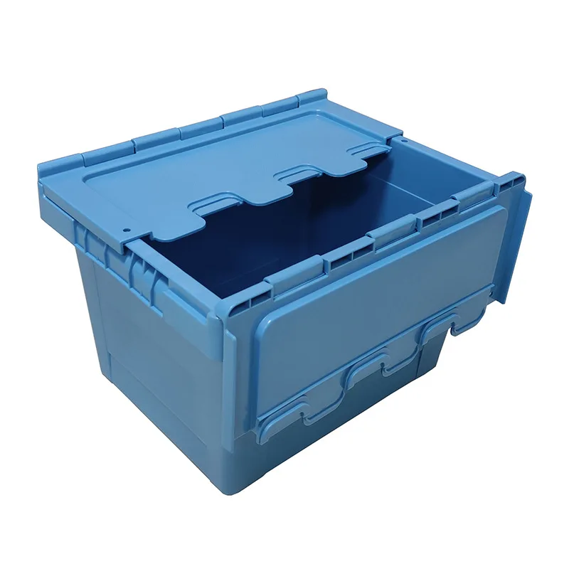 solid box nesting and stacking 400x300x260 mm plastic moving box