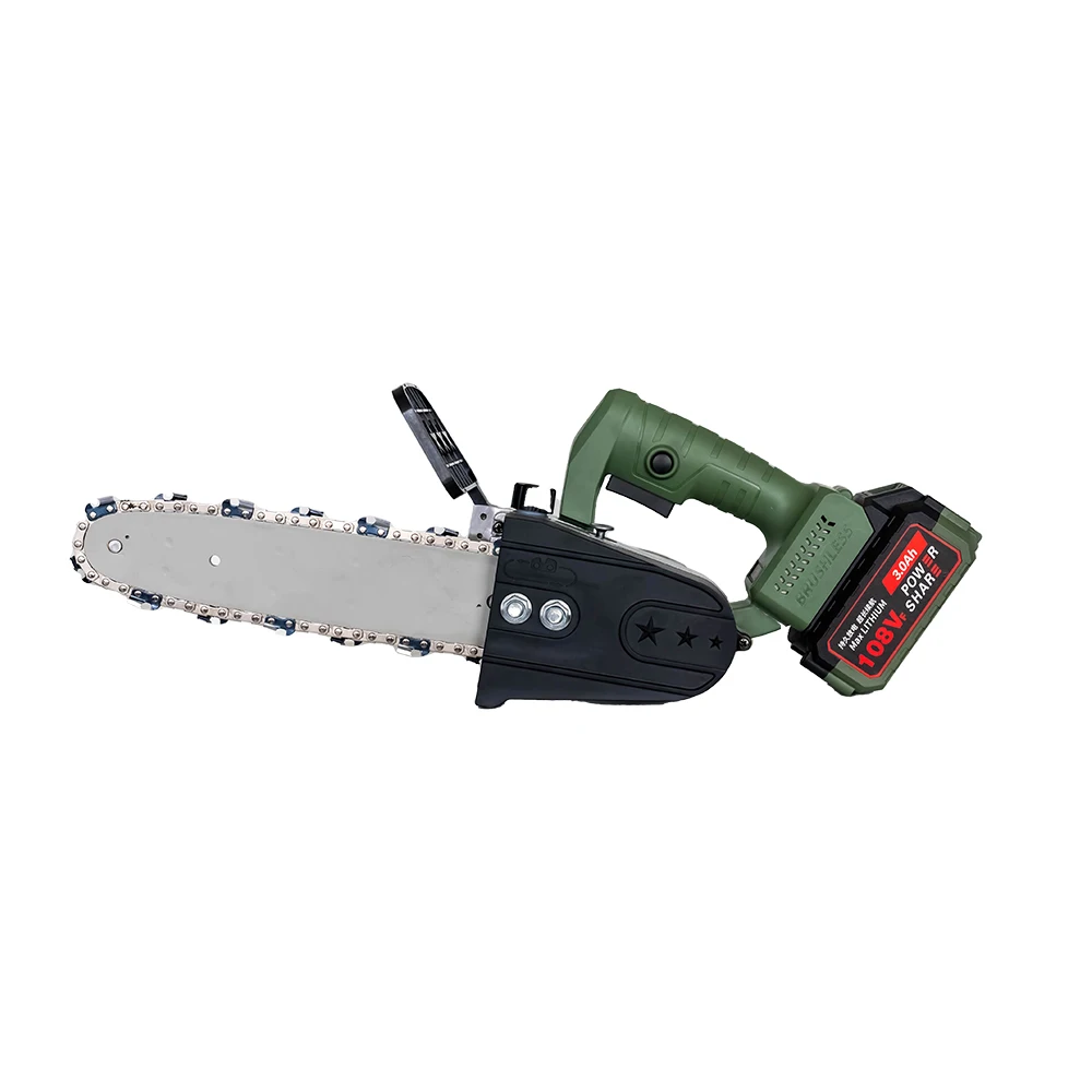 Mini Electric Cordless Battery Powered Chainsaws Handheld Brushless Chain Saw electric chainsaw for wood