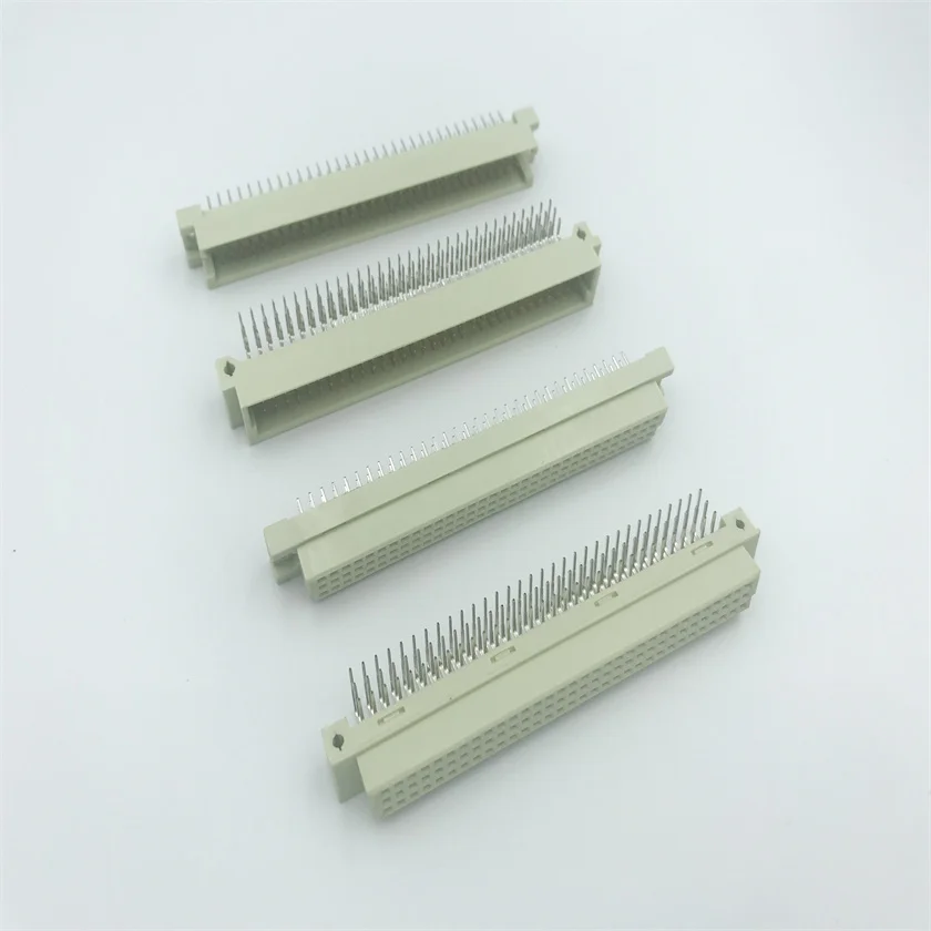 2.54mm 3*32P DIN 41612 connector EUROPEAN CONNECTOR 364 3 rows female straight and male right angle type