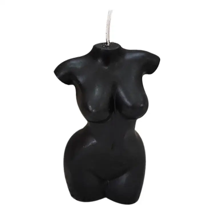
Human Body Art Aromatherapy Candles Body Works Scented Candles Ins Modern Art Half-naked Body Candle 