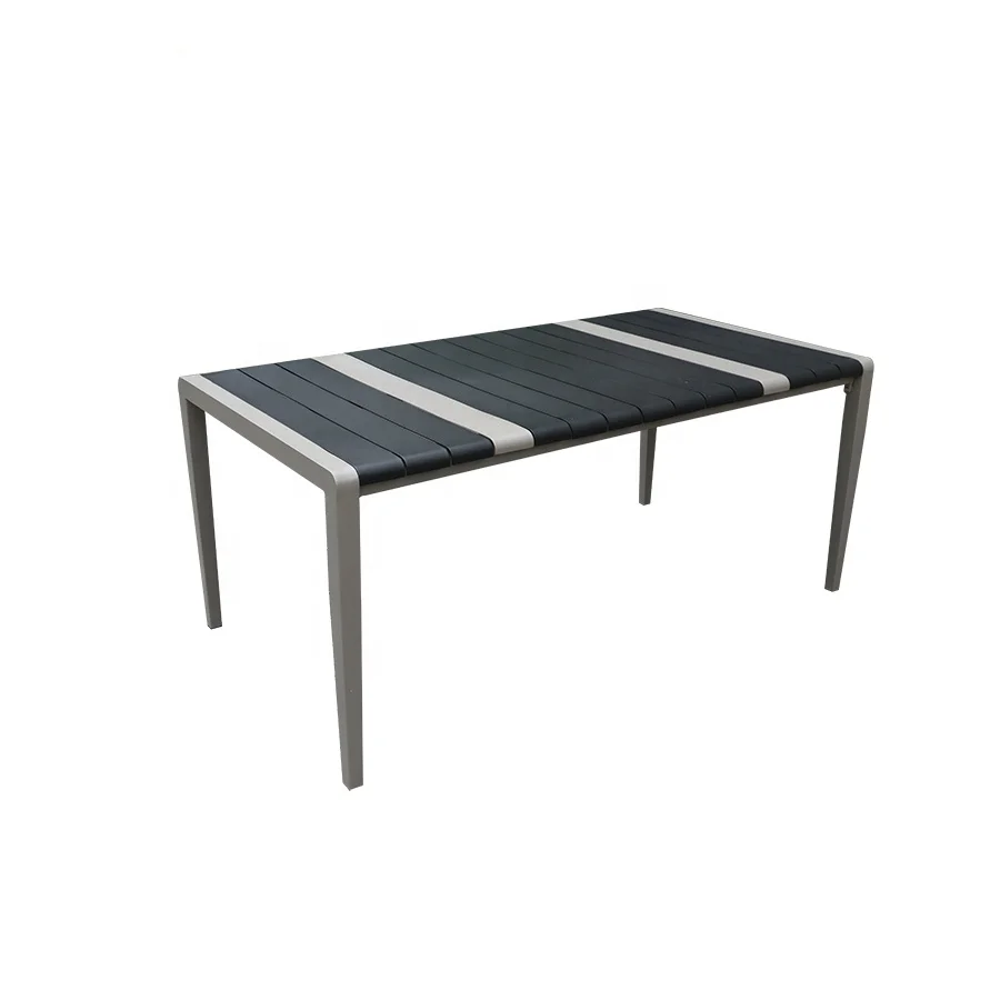 UN Leisure  Outdoor Bench Set Chair Seat Dining Table Beer Park Metal Picnic Table