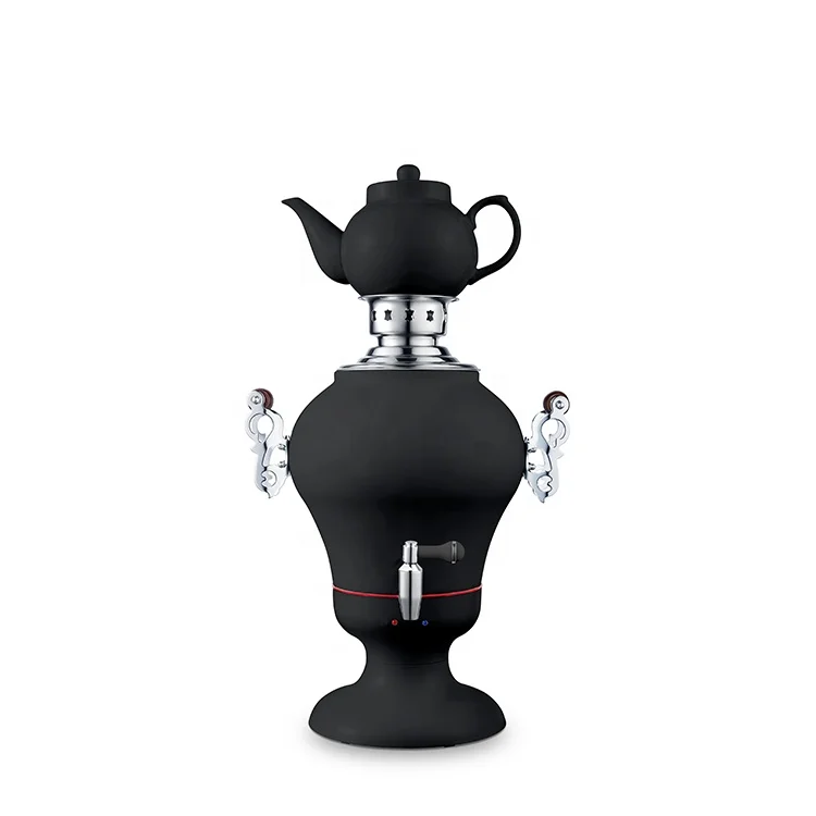 modern imperial stainless steel electric russian tea kettle samovar