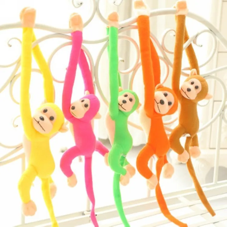 Wholesale Monkey Plush Toys Kawaii Long Arms Monkey Toy Stuffed Animal Monkey Plush Toy for Baby Gifts