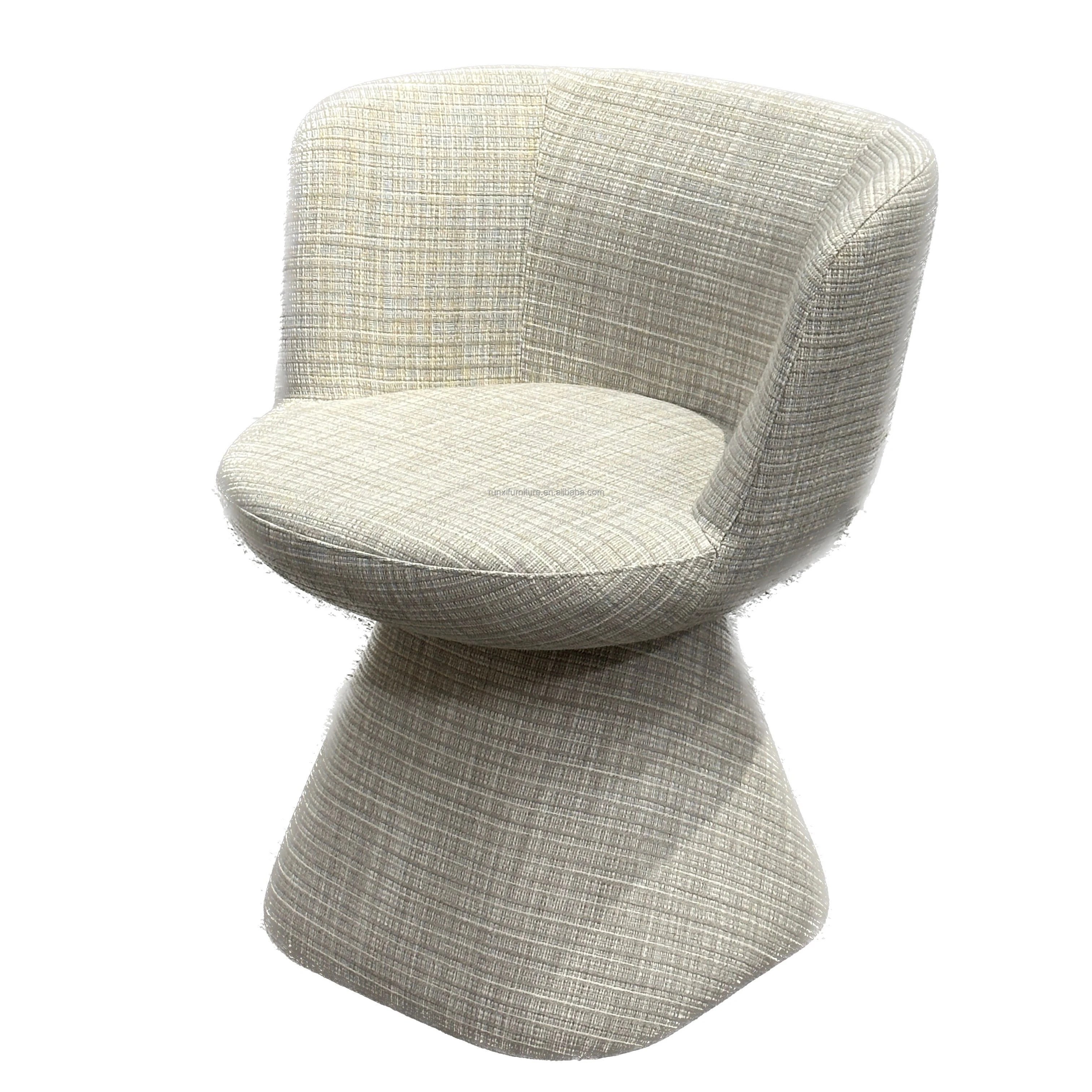 Newly designed modern casual sofa chair Luxury high chair Restaurant revolving dining chair
