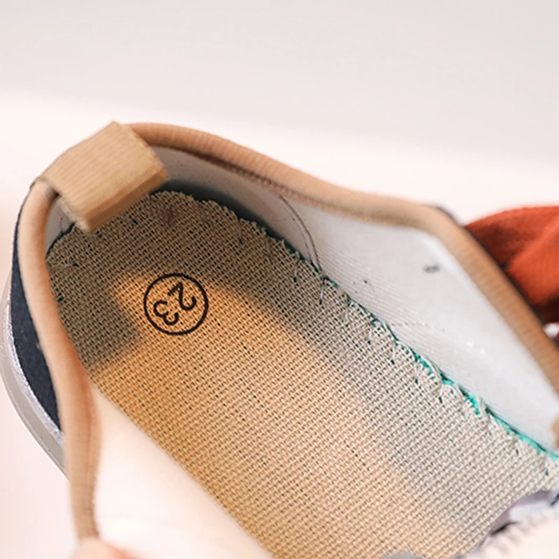 Wholesale Children Summer Thick Soled Casual Running Walking Style Shoes Low Top Canvas Shoes For Girls And Boys