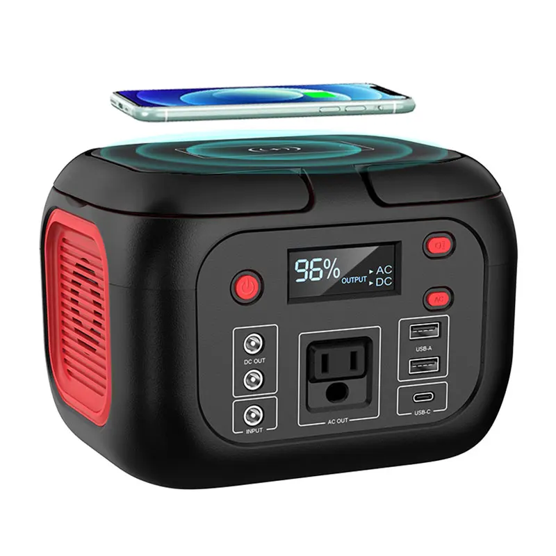 dropship oversea high quality Portable Power Station 110V/220V AC Portable Engergy with Lithium Battery Solar Generator inverter