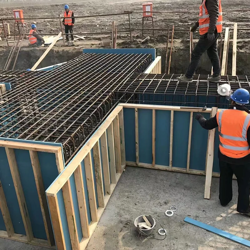 Reusable Solid PVC Hollow PP Plastic Formwork Concrete Forms for Construction