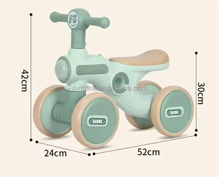 Детский скутер новый слайдер йо-йо От 1 до 3 лет мальчиков и девочек музыкальный легкий четырехколесный балансировочный автомобиль