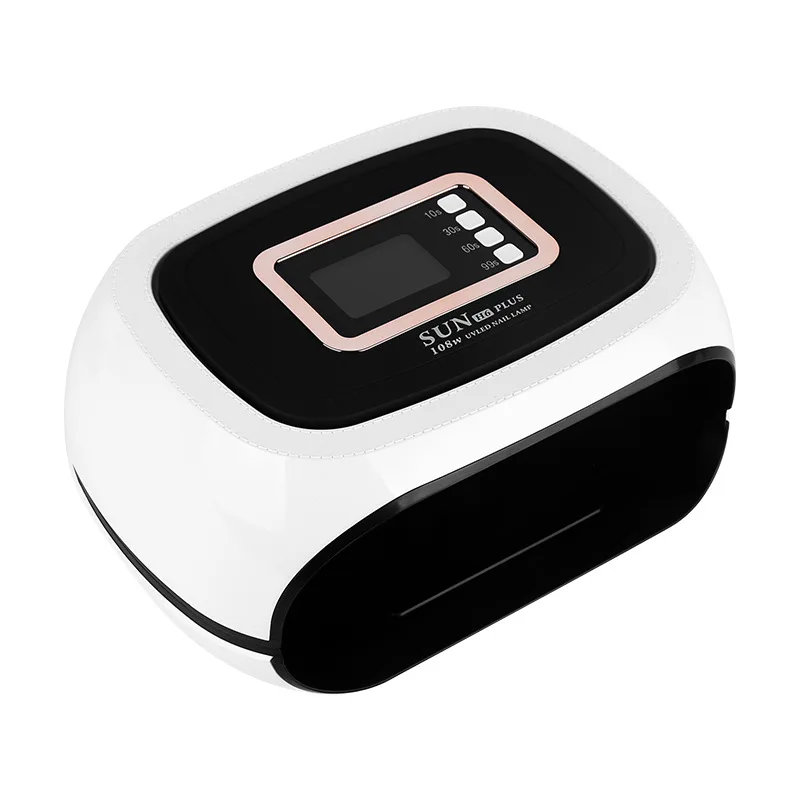 108W manicure lamp H6PLUS manufacturer wholesale machine uv led induction nail baking lamp rechargeable uv led nail lamp