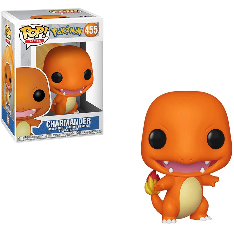 Экшн-фигурка Funko Pop 353 Pikach 455 чармандер 453 Bulbasaur #504 Сквиртл Коллекционная модель игрушки