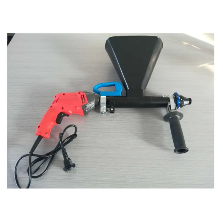 Пистолет для заземления цементного раствора, портативный строительный пистолет для наполнения цемента, установка для заземления кирпича