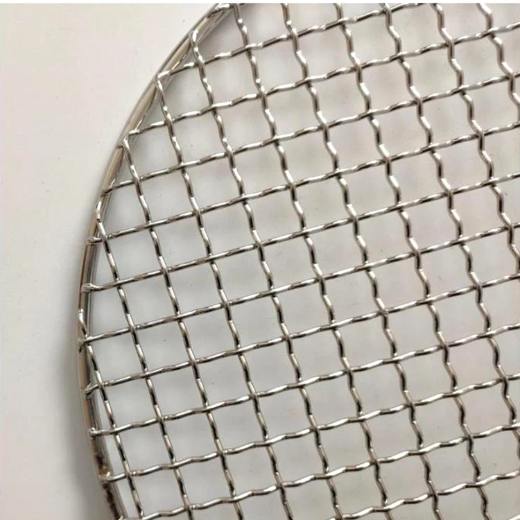 2021 Stainless Steel Barbecue Grill Wire Mesh Net For Chicken Roast / Bbq Mesh