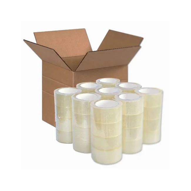 Wholesale Custom Color Low Noise Large Widened 6Cm Wide Tape 4.8Cm Clear Packing Tape For Sealing Box