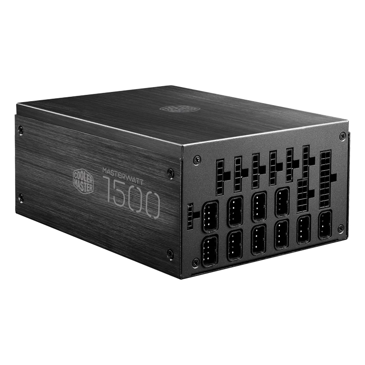 CoolerMaster MasterWatt Maker 1500 Digital All-Aluminum 80 PLUS Titanium Used Power Supply with Full Module 94% Efficiency