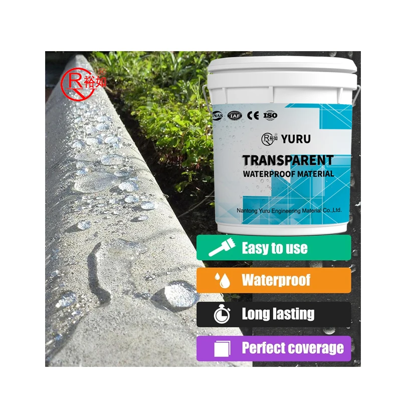 Yu Ru Roof Repairs Wall Paint Waterproofing Coating Transparent Waterproofing Glue