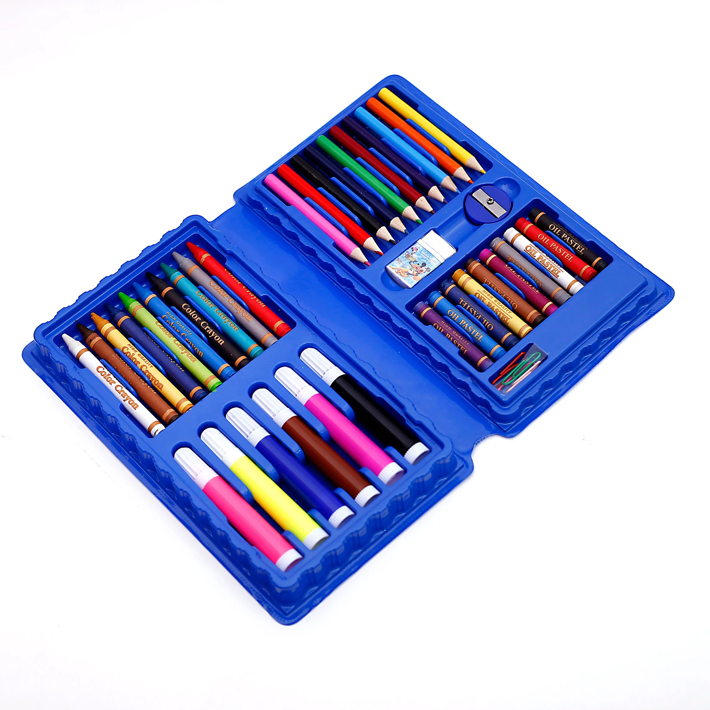 
Factory Wholesale 42Pcs ART Set Children Watercolors Drawing Pen Set Art Stationery Gift Colored Pencil Crayon Supplies 