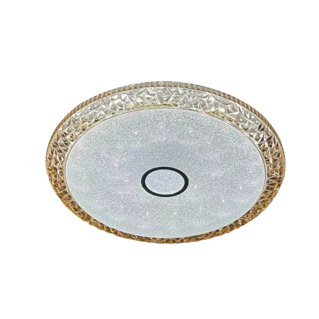 Decoration  Fixtures Star Point Crystal Border Ceiling Lamp Surface Mounted Home Modern Led Ceiling Lights