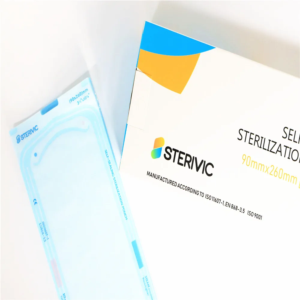 
autoclave sterilization pouch for gauze sponges 