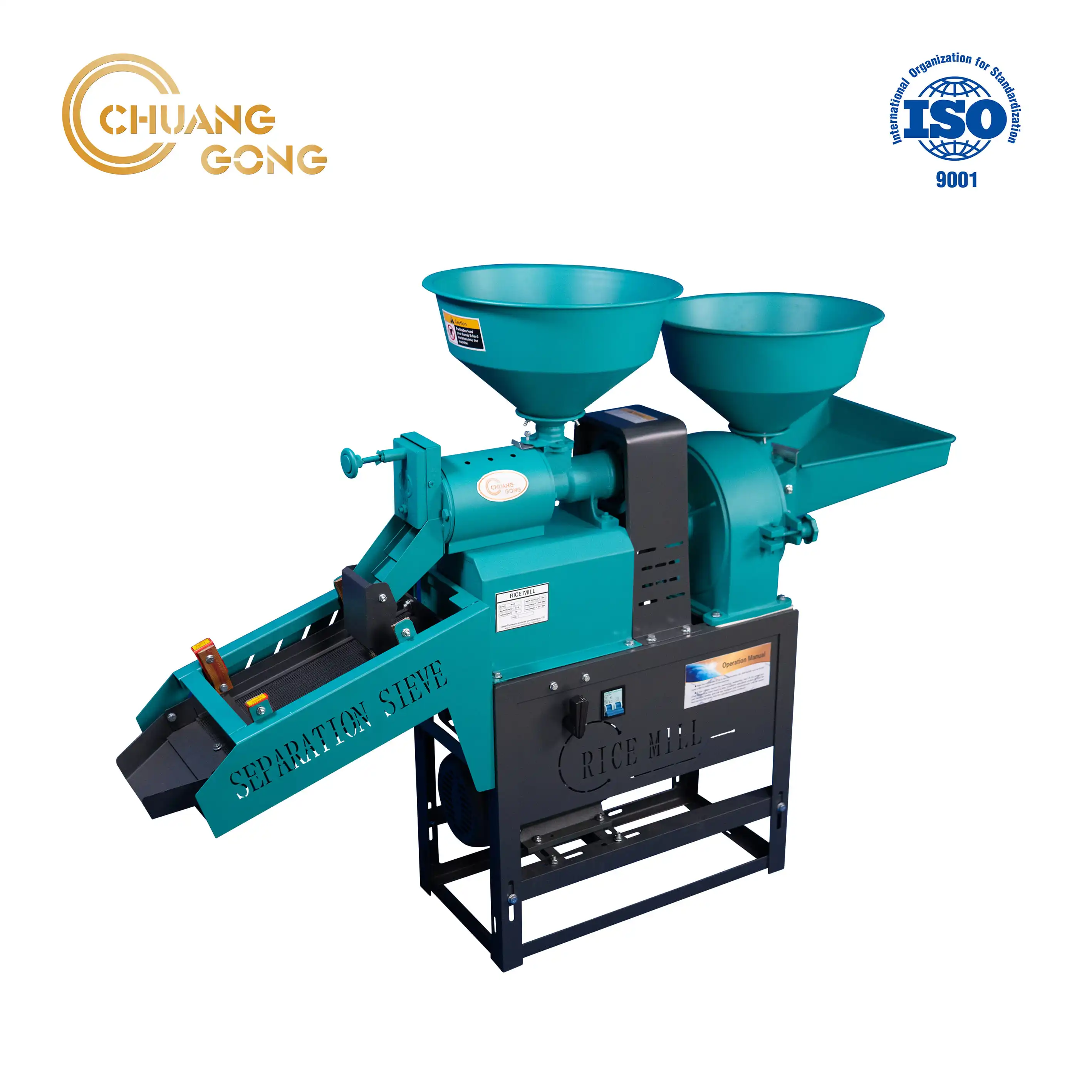 
Chuanggong 6N40-9FC20 Combined Rice Milling Machine Price with Industrial Flour Mill with Vibratory Screen 