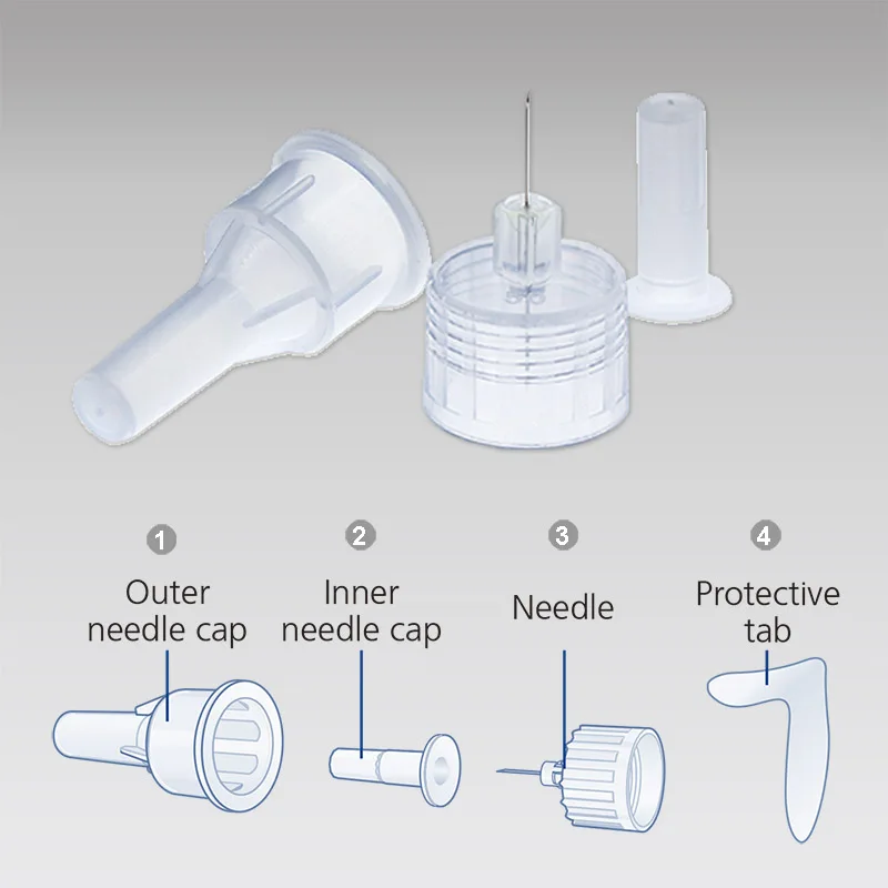 
Disposable Micro Fine Insulin Pen Needles 31g 5mm for Insulin Syringe Pen 100 pcs of box 