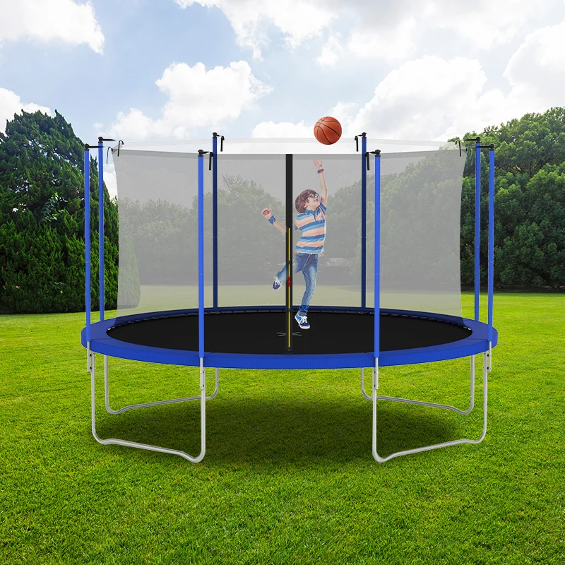 Best Price 13FT folding outdoor gymnastic trampoline for family