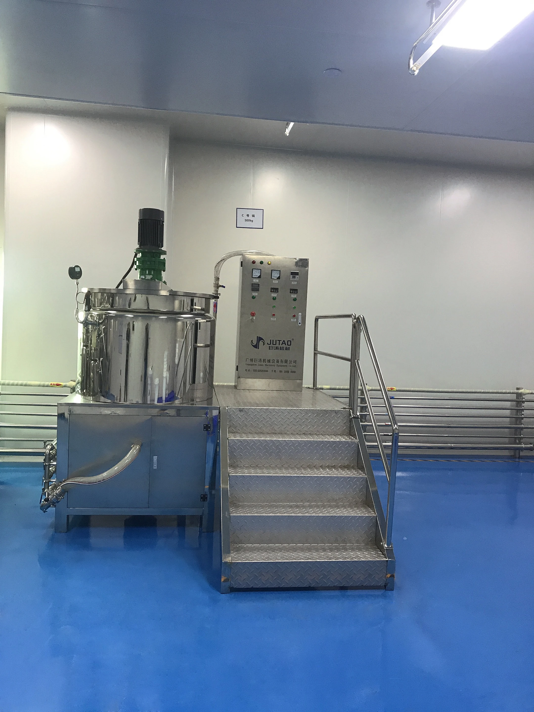 Good quality liquid soap mixing machine toilet bath soap making machine heated mixing tank