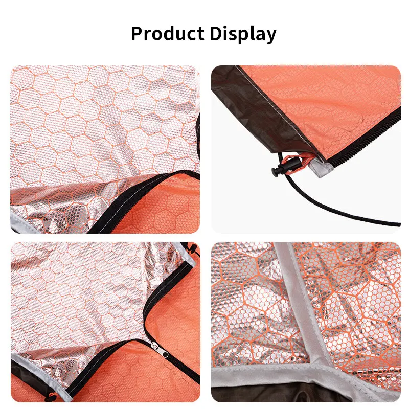 Outdoor Emergency Heat Preservation Camping Adult Sleeping Bags Tent For Camping Foldable Sleeping Bag