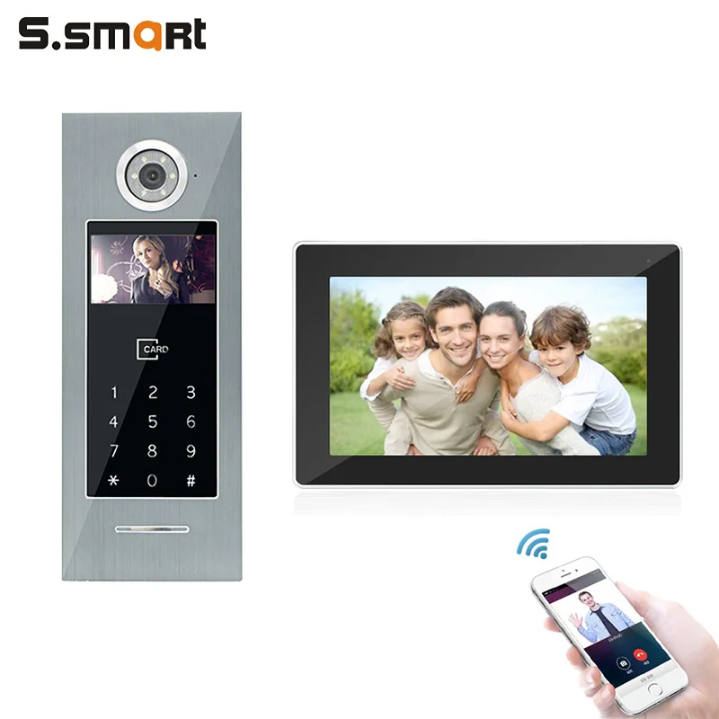 Best Selling Products Multi Apartment Video Intercom System Wifi Touch Screen Room To Room Intercom System