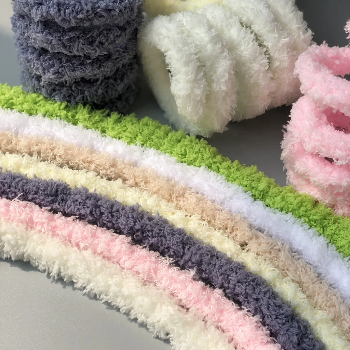 Super Dense 15mm chunky Chenilles Stems Thick Fluffy Pipe cleaners DIY Materials Chenille Sticks for Arts &Crafts supplies