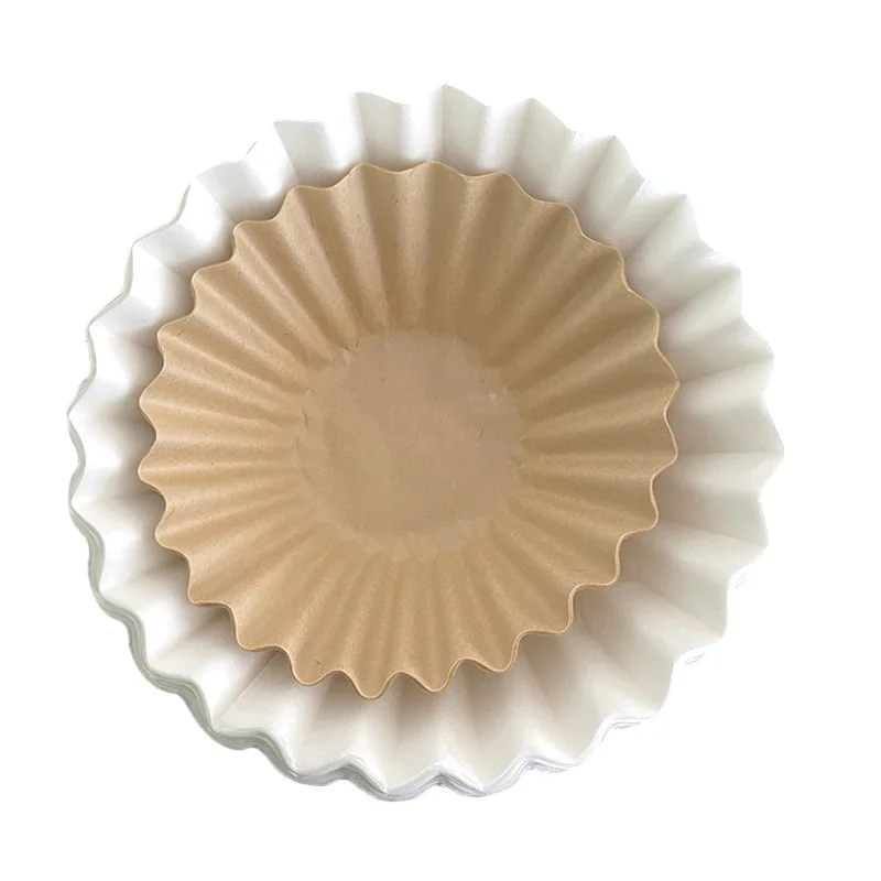 8-12 Cup Basket Coffee Filter Paper (white Bleached,500 Count)