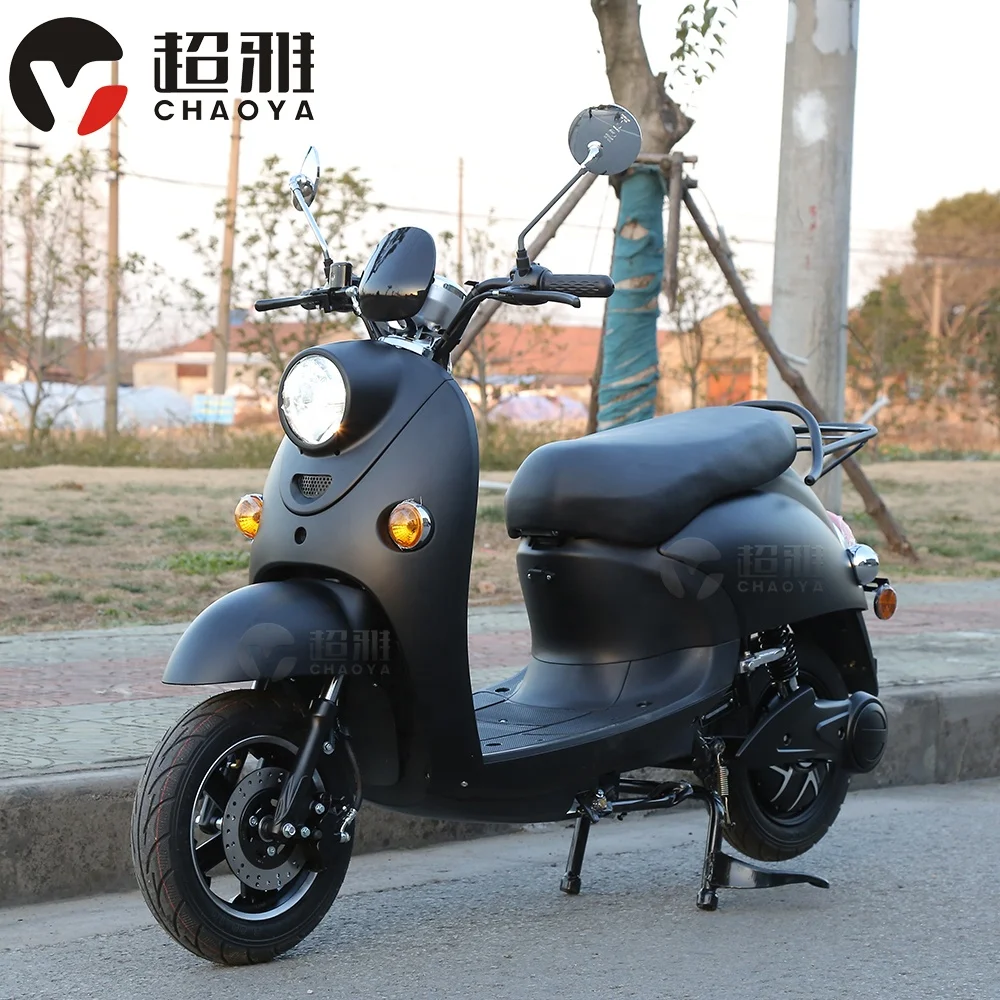 EEC good quality LCD display powerful adults retro disc brake electric scooters with LED light