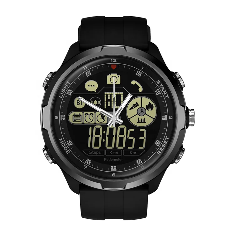 Hot sale sport VIBE4 Men Outdoor Rugged Hybrid Smartwatch Waterproof Smart Watch