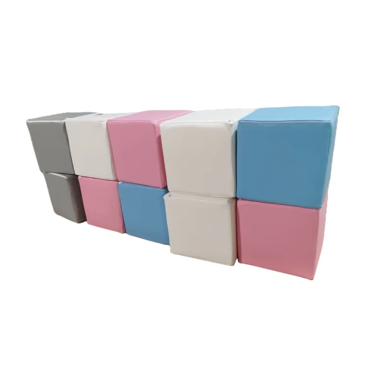 25*25cm Kids soft play cube Toddler Block Play set Gentle Foam Blocks for Safe Active Play and Building