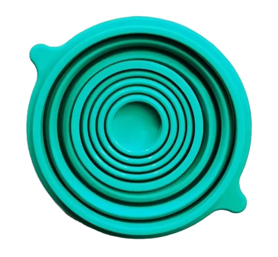 Wholesale Factory Manufacturer Collapsible Silicone Foldable Folding baby bowl