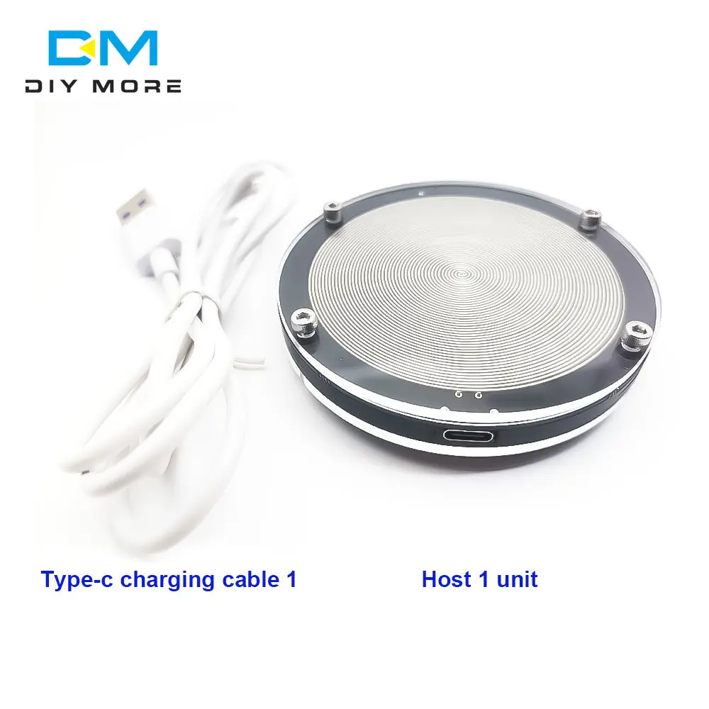 USB Type-c Battery Charging Built-in Battery 7.83HZ Schumann Resonance Ultra-low Frequency Pulse wave Generator Audio Resonator